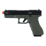 Pistola Gbb Green Gás Glock R18 Od Qgk Airsoft