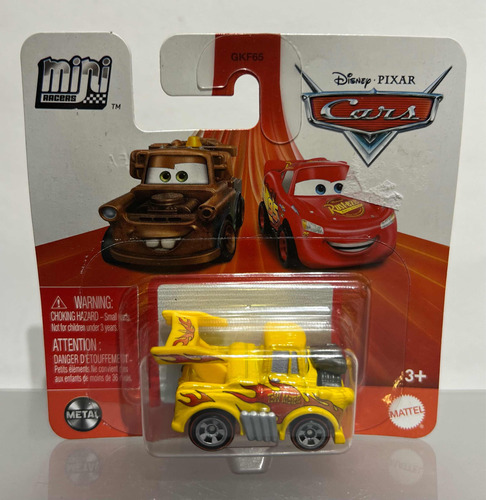 Disney Pixar Cars Mini Racers Hot Rod Mate