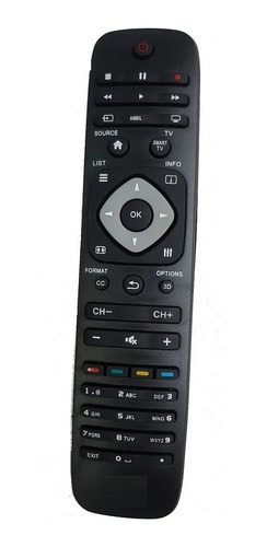 Control Remoto Para Philips Smart Tv 3d  100% Compatible