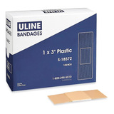 Uline Curitas - Plástico, 25x76mm - 2 Cajas De 100