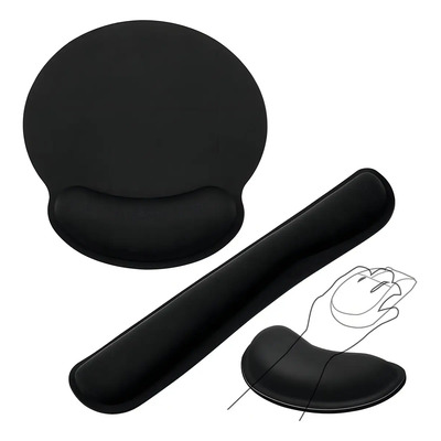 Almohadillas Cojín Tapete Reposa Muñecas Teclado Ratón | MercadoLibre