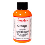 Pintura Acrílica Angelus 4 Oz ( 1 Pieza ) Color Orange