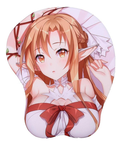 Sword Art Online Asuna 3d Anime Mouse Pads Con Resto