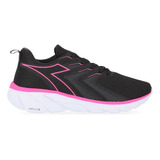 Zapatilla Diadora Stronder Mujer Running Negra Oferta 