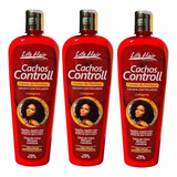 Kit 3 Cremes De Pentear Ativador Cachos Controll Life Hair