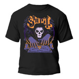 Remera Ghost Banda Metal M5 100% Algodón