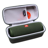 Estuche Rigido Para Jbl Flip 6 / 5 Impermeable - Verde