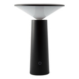 Lámpara De Mesa Led Negro Sensor Táctil Dimeable 4w