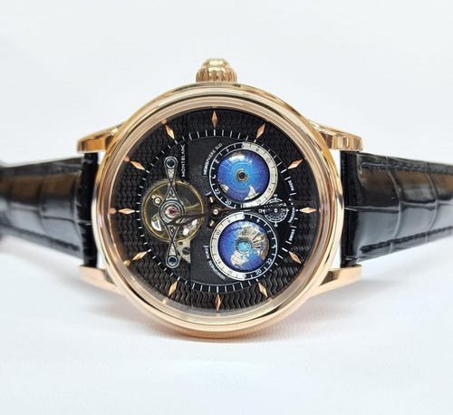 Reloj Hemisphere Tourbillon Villeret Oro Negro Automatico 