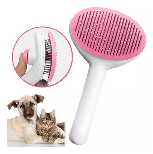 Cepillo Peine Removedor De Pelo Para Mascotas Gatos Perros