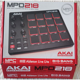 Controlador Midi Usb Pad Akai Mpd218