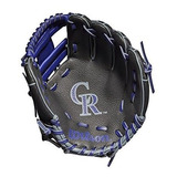 Wilsona200 Colorado Rockies 10  Tee Ball Guante - Lance Mano