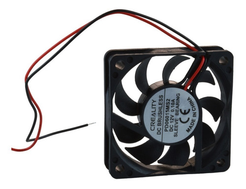 Fan Cooler 12v 6015 Sin Ficha Impresora 3d Resina