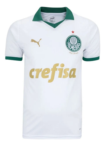 Camisa Palmeiras Visit Shirt Branca 24/25 Torcedor