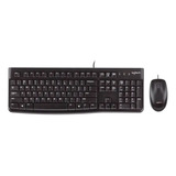 Combo Logitech Teclado + Mouse Alambrico Mk120 / 920-004428 