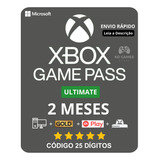 Xbox Game Pass Ultimate 2 Meses - 25 Dígitos