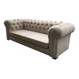 Sillon Sofa Chesterfield Premiun 2 Cuerpos Chenile O Cuerina