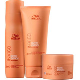 Kit Wella Invigo Nutri Enrich Shampoo + Condicionador + Másc