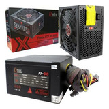 Fonte Atx 600w Reais 24pinos 6sata 115v-230v Chaveada