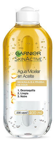 Agua Micelar En Aceite Garnier Skin Active X 400 ml