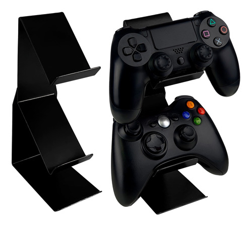 Suporte Porta 2 Controles Joystick Ps3 Ps4 Ps5 Xbox Preto