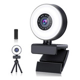 Webcam 4k Compatible Con Laptop Y Desktop.