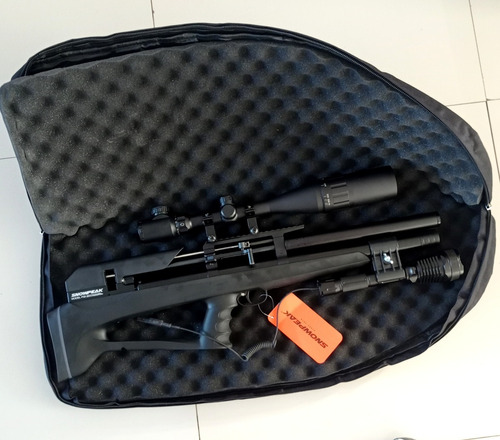 Rifle Pcp P35+funda+mira Con Parasol+linterna / Mhaustore