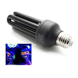 Lampara Led Bajo Consumo 80w E27 Ultravioleta Luz Negra X2