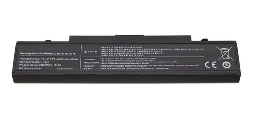  Bateria Para Notebook Samsung R430 Rv410 Rv411 - 11.v Preta