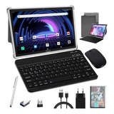 Tablet Con Teclado, Android 11.0 2 En 1, Tablet Hd De 10.1 P