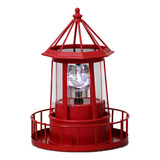 Led Lighthouse El Solar, Lmpara Giratoria De 360 Grados Deco