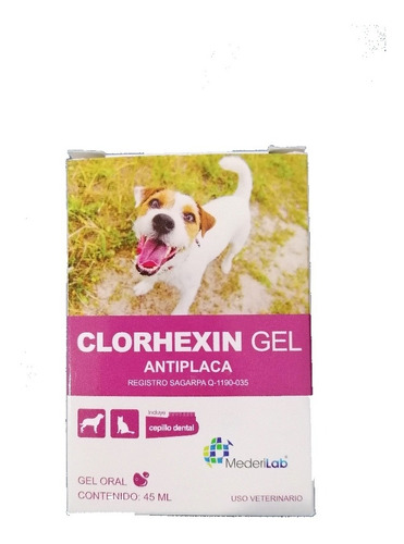 Clorexhin Gel Antiplaca Con Cepillo Para Perros Y Gatos