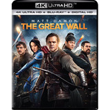 La Gran Muralla Pelicula En 4k Ultra Hd + Blu-ray + Cop Dig