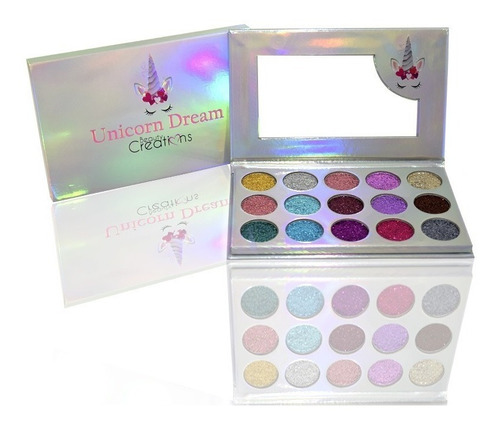 Paleta De Sombras Glitter Unicorn Dream Beauty Creations