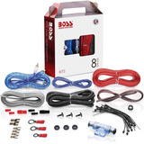 Kit De Cables Boss 2 Potencias 2500w 8 Gauge