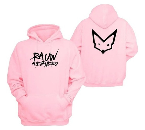 Sudadera Hoodie Rauw Alejandro Musica Rap Rosa