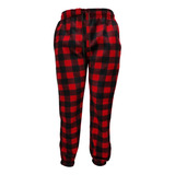 Pijama Pantalón Calientito De Polar Cuadros Xareni 