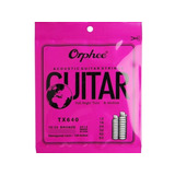 Cuerdas Guitarra Acustica Nucleo Hexagonal Orphee Tx640