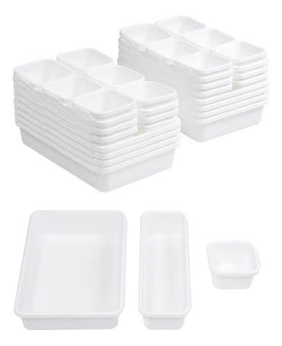 32 Caja Organizador Bandeja De Cajón Para Maquillaje Cocina