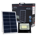 Refletor Solar 100w Controle Remoto Branco Frio 6500k Ip65