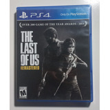 The Last Of Us Remastered Ps4 Fisico
