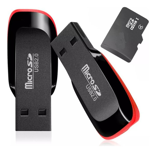 Mini Leitor De Cartão Micro Sd / M2 Adaptador Usb Pendrive