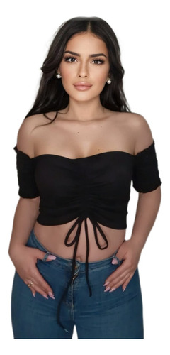 Blusa Crop Top Juvenil Modelo A  Varios Colores