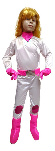 Disfraz Princesa Peach Para Niñas, Corredora De Carreras, Super Mario Bros