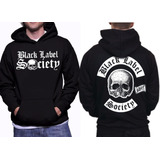 Blusa Moletom Black Label Society Zakk Wylde Metal Motoclub