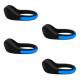 Pack X 4 Luz Led Clip Zapatilla Ciclismo Running Seguridad