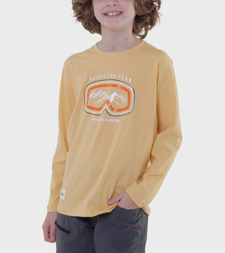 Remera De Niños M/l Jack - Montagne Oficial