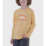 Remera De Niños M/l Montagne Jack