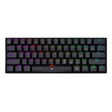 Teclado Mecánico Redragon Dragonborn Red Switch Rgb Negro