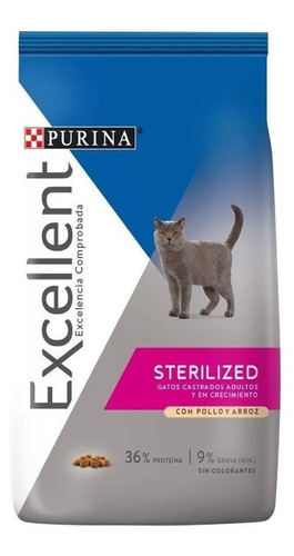 Excellent Sterilized Cat X 7.5kg Gato Adulto Castrado Nuska